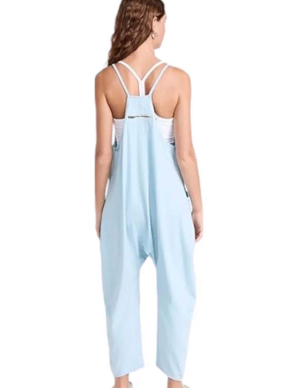Free People Hot Shot Onesie Baby Blue XS - Picture 2 of 5